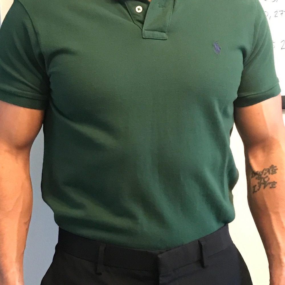 Ralph Lauren green polo